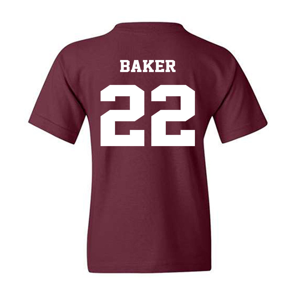 Virginia Tech - NCAA Football : Bryce Baker - Fashion Shersey Youth T-Shirt-1