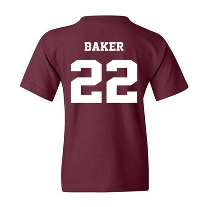 Virginia Tech - NCAA Football : Bryce Baker - Fashion Shersey Youth T-Shirt-1