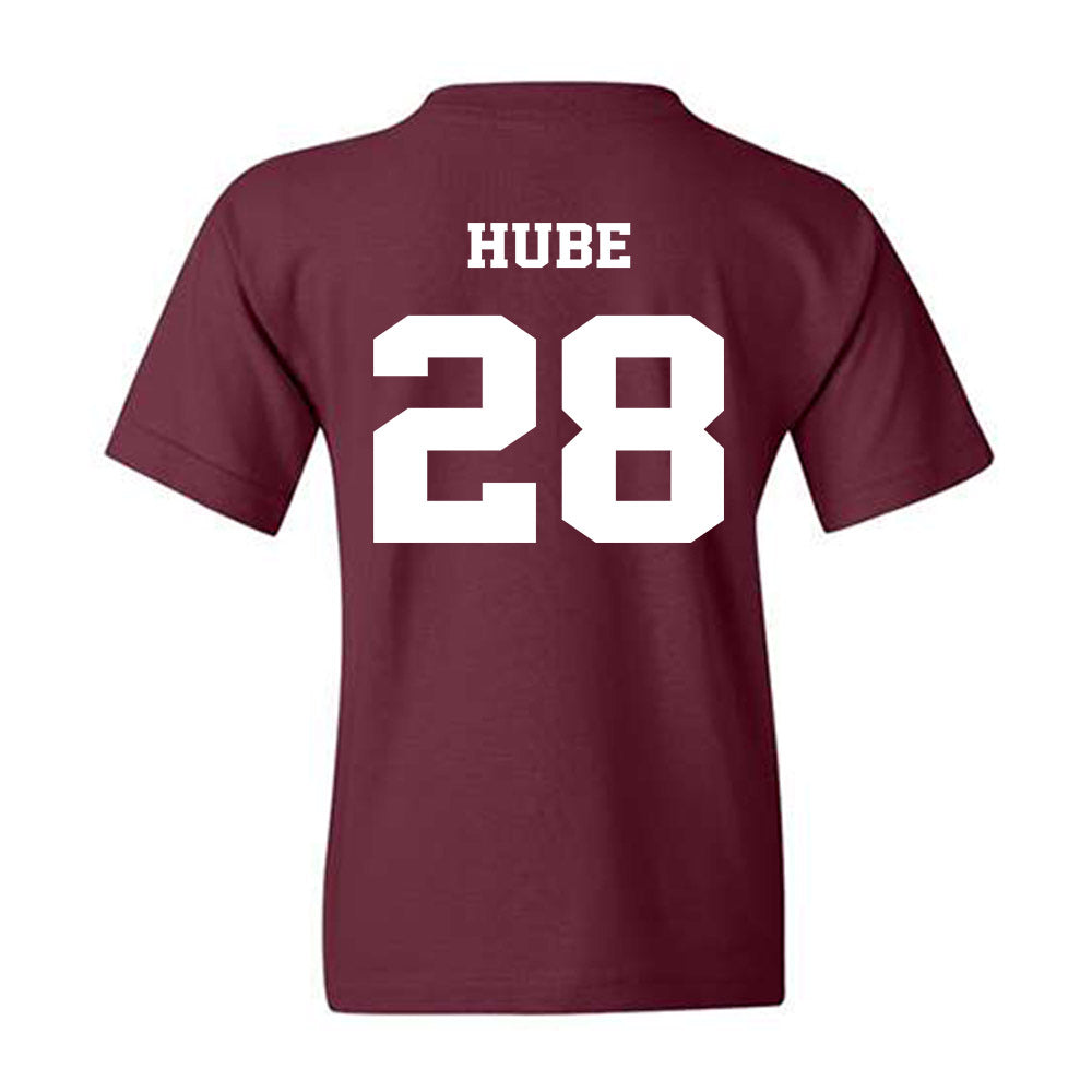Virginia Tech - NCAA Football : Drew Hube - Fashion Shersey Youth T-Shirt-1