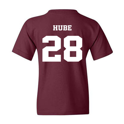 Virginia Tech - NCAA Football : Drew Hube - Fashion Shersey Youth T-Shirt-1