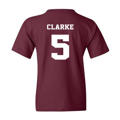 Virginia Tech - NCAA Football : Joshua Clarke - Fashion Shersey Youth T-Shirt-1