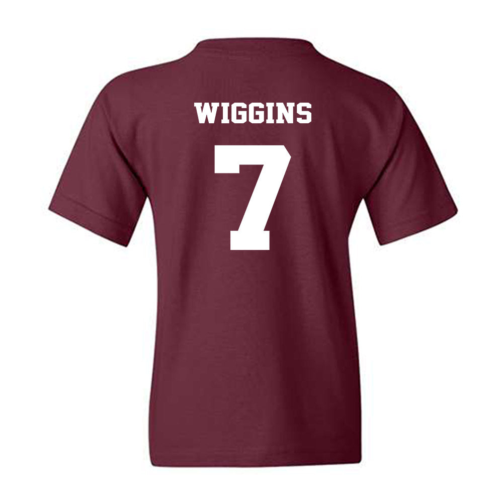 Virginia Tech - NCAA Football : Chanz Wiggins - Fashion Shersey Youth T-Shirt-1
