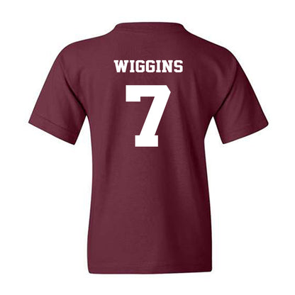 Virginia Tech - NCAA Football : Chanz Wiggins - Fashion Shersey Youth T-Shirt-1