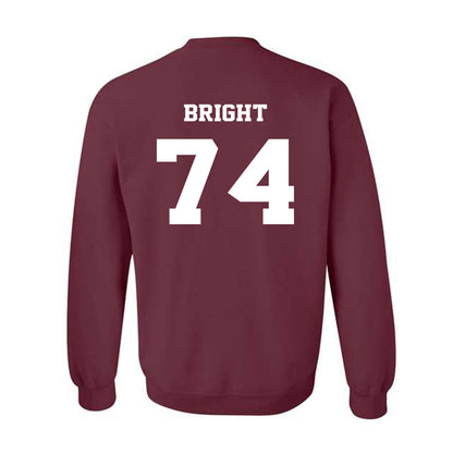 Virginia Tech - NCAA Football : Marlen Bright - Fashion Shersey Crewneck Sweatshirt-1