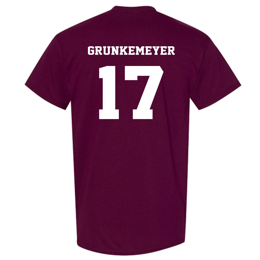 Virginia Tech - NCAA Football : Ethan Grunkemeyer - Fashion Shersey T-Shirt-1