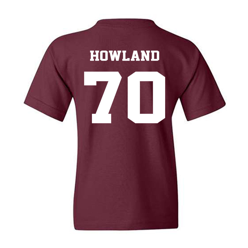 Virginia Tech - NCAA Football : Logan Howland - Fashion Shersey Youth T-Shirt-1