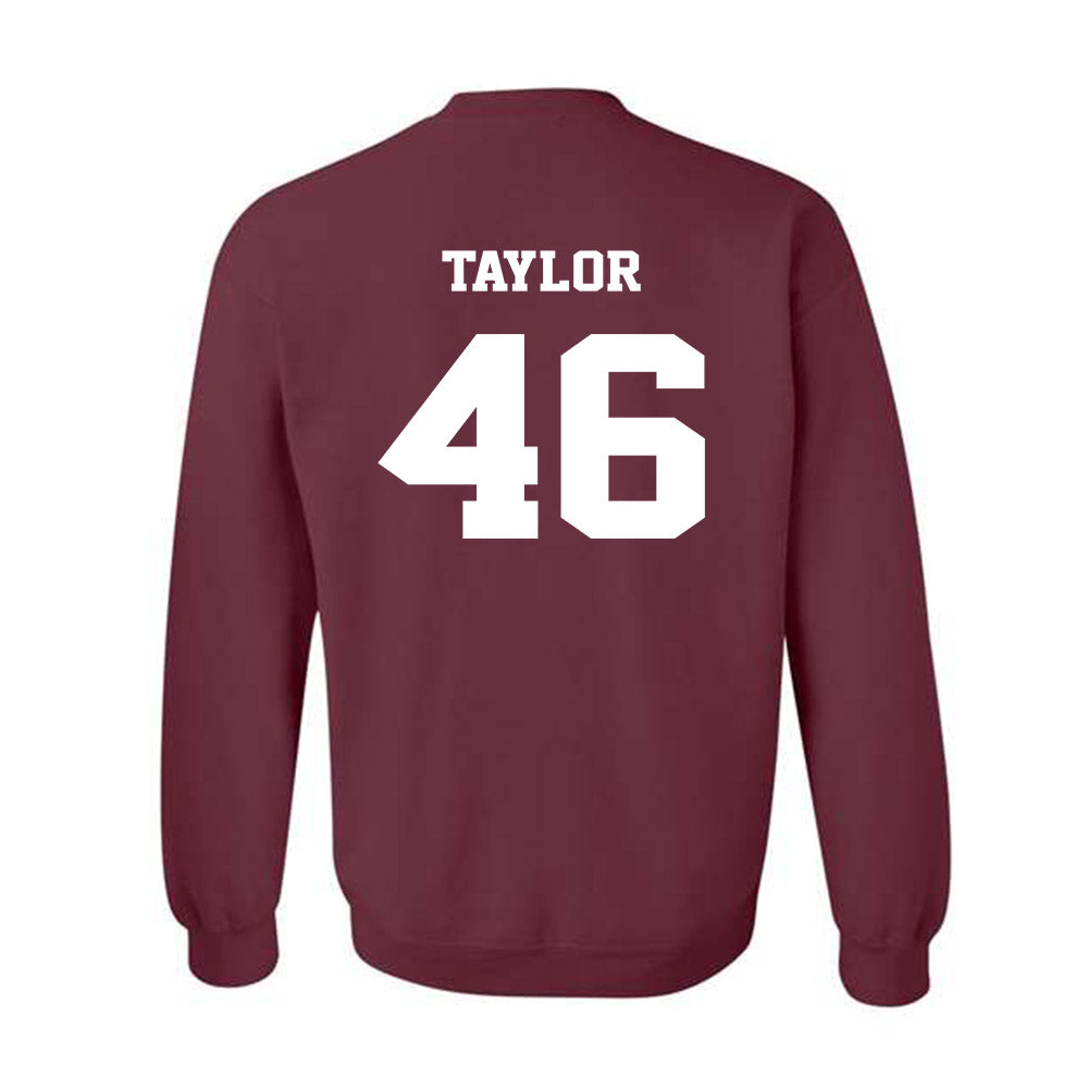 Virginia Tech - NCAA Football : Darius Taylor - Fashion Shersey Crewneck Sweatshirt-1