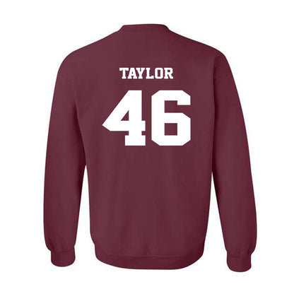 Virginia Tech - NCAA Football : Darius Taylor - Fashion Shersey Crewneck Sweatshirt-1