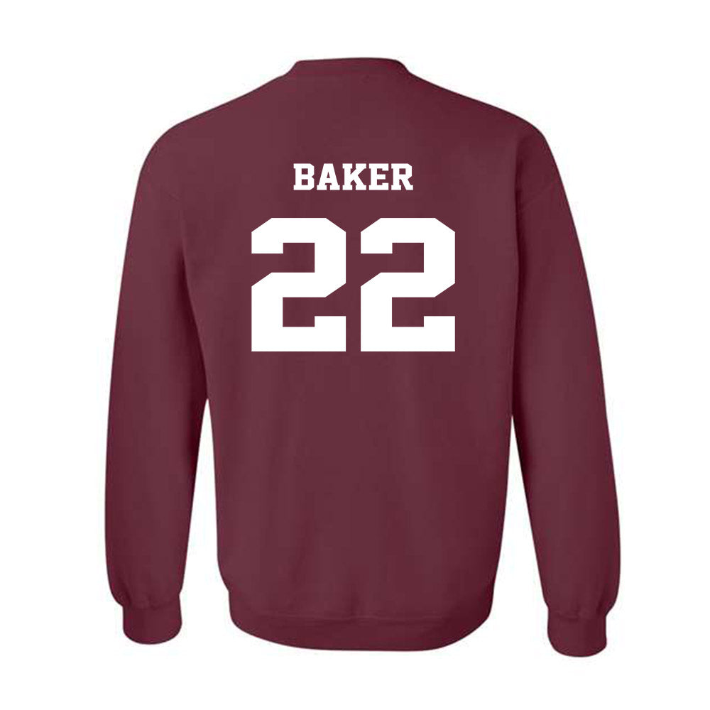 Virginia Tech - NCAA Football : Bryce Baker - Fashion Shersey Crewneck Sweatshirt-1