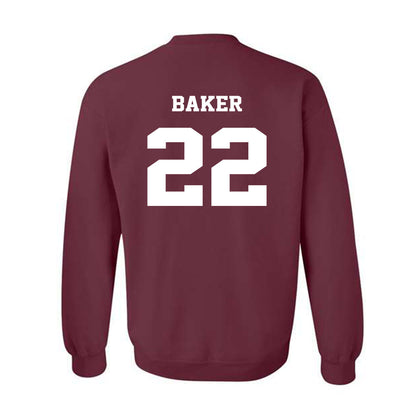 Virginia Tech - NCAA Football : Bryce Baker - Fashion Shersey Crewneck Sweatshirt-1