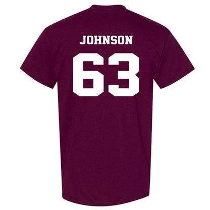 Virginia Tech - NCAA Football : Kamren Johnson - Fashion Shersey T-Shirt-1