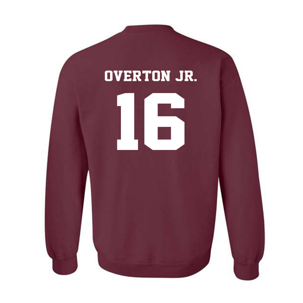 Virginia Tech - NCAA Football : Jeffrey Overton Jr. - Fashion Shersey Crewneck Sweatshirt-1