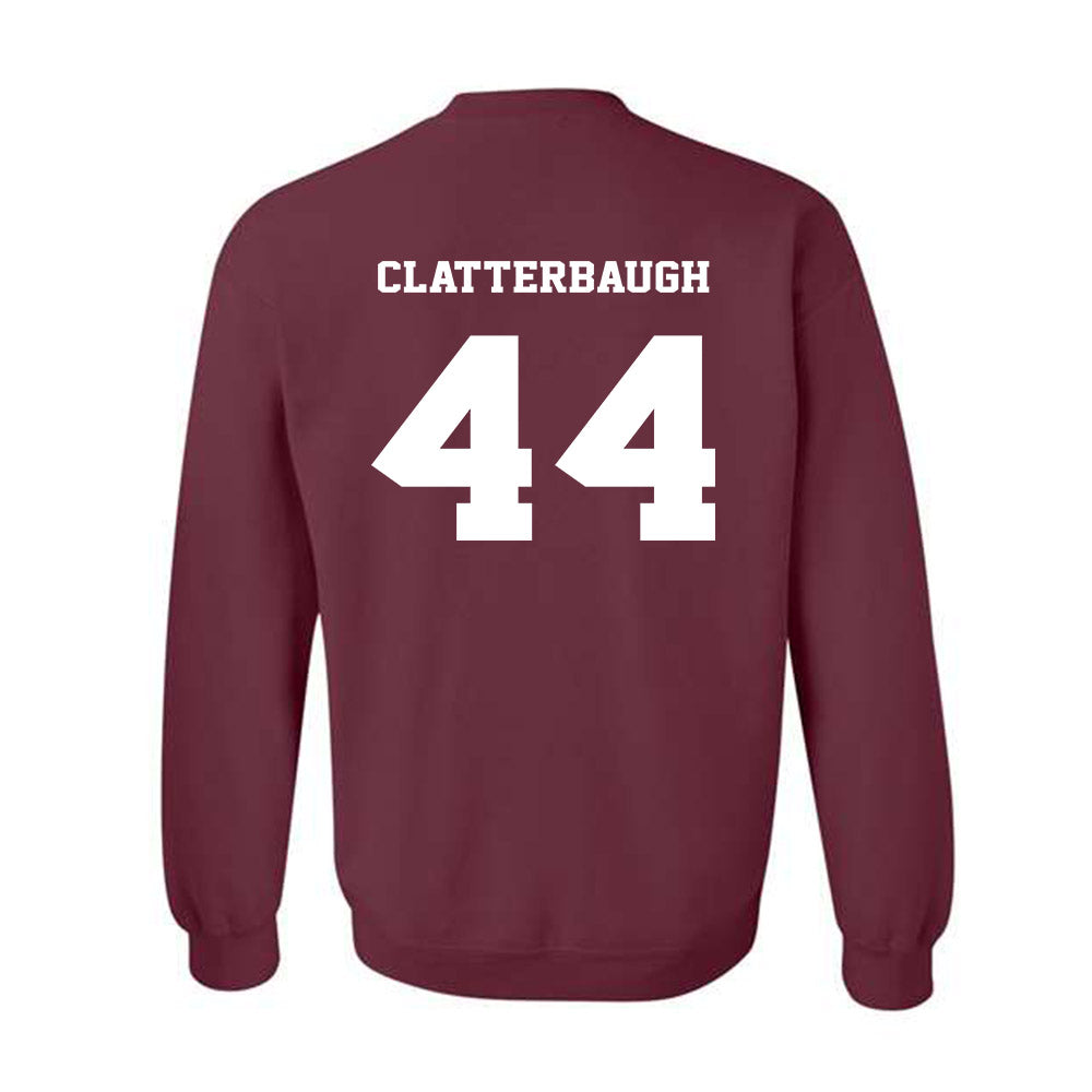 Virginia Tech - NCAA Football : Brett Clatterbaugh - Fashion Shersey Crewneck Sweatshirt-1