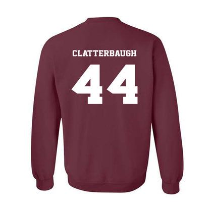 Virginia Tech - NCAA Football : Brett Clatterbaugh - Fashion Shersey Crewneck Sweatshirt-1