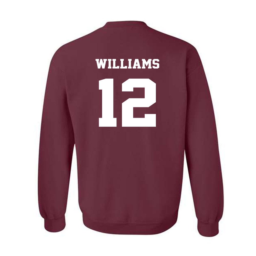 Virginia Tech - NCAA Football : Gabe Williams - Fashion Shersey Crewneck Sweatshirt-1