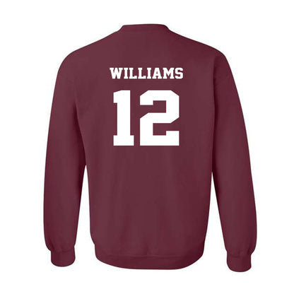 Virginia Tech - NCAA Football : Gabe Williams - Fashion Shersey Crewneck Sweatshirt-1