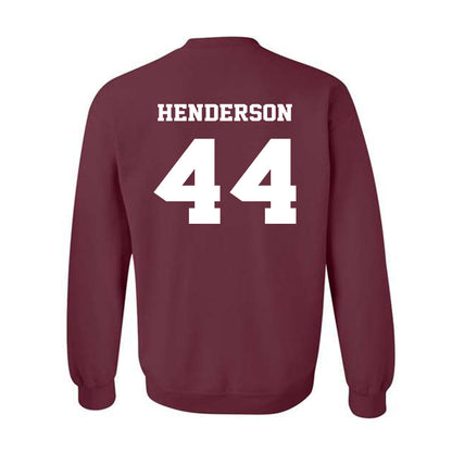 Virginia Tech - NCAA Football : Matt Henderson - Fashion Shersey Crewneck Sweatshirt-1