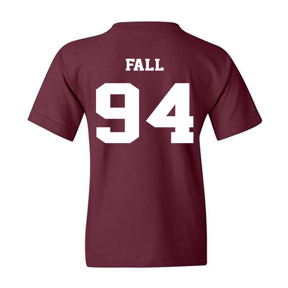 Virginia Tech - NCAA Football : Elhadj Fall - Fashion Shersey Youth T-Shirt-1
