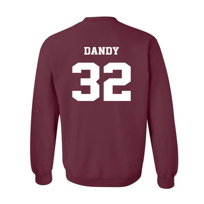 Virginia Tech - NCAA Football : Deric Dandy - Fashion Shersey Crewneck Sweatshirt-1