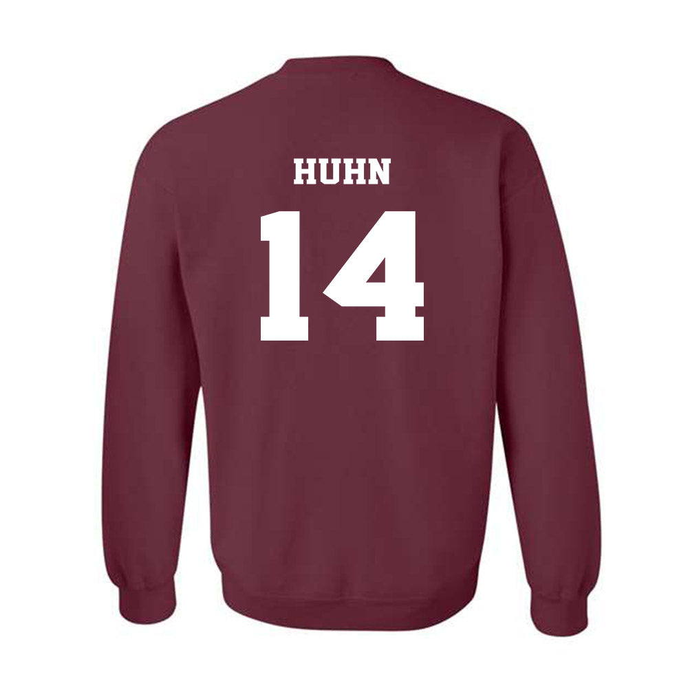 Virginia Tech - NCAA Football : Troy Huhn - Fashion Shersey Crewneck Sweatshirt-1