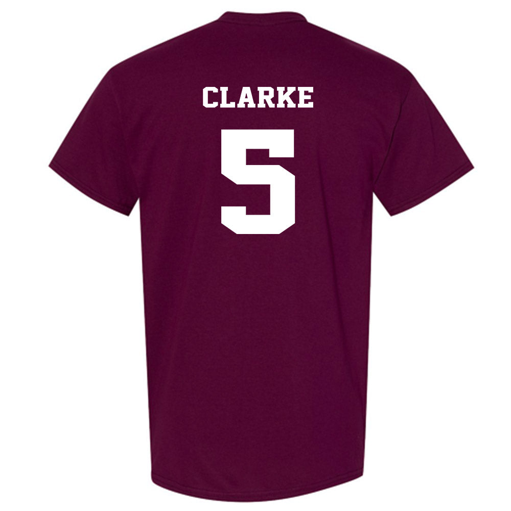 Virginia Tech - NCAA Football : Joshua Clarke - Fashion Shersey T-Shirt-1
