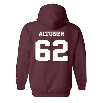 Virginia Tech - NCAA Football : Kyle Altuner - Fashion Shersey Hooded Sweatshirt-1