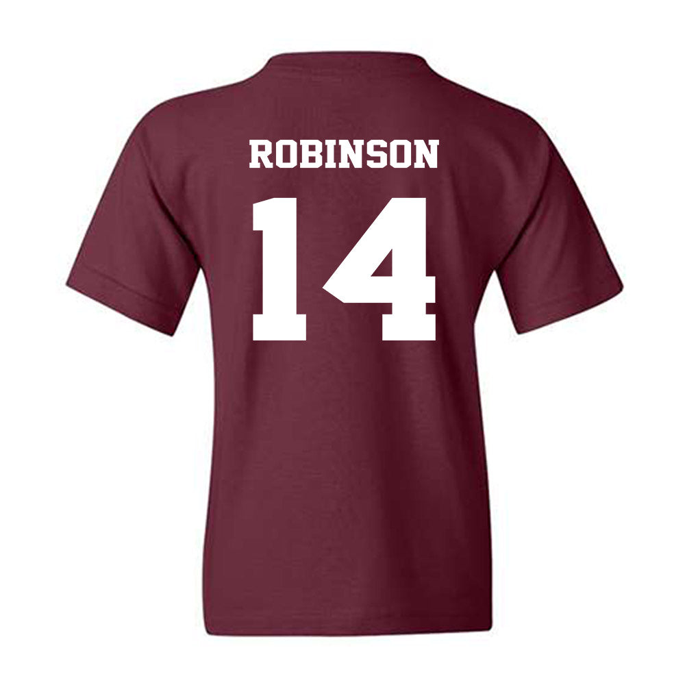 Virginia Tech - NCAA Football : Sheldon Robinson - Fashion Shersey Youth T-Shirt-1