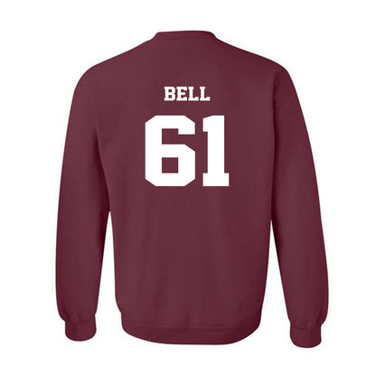 Virginia Tech - NCAA Football : Justin Bell - Fashion Shersey Crewneck Sweatshirt-1