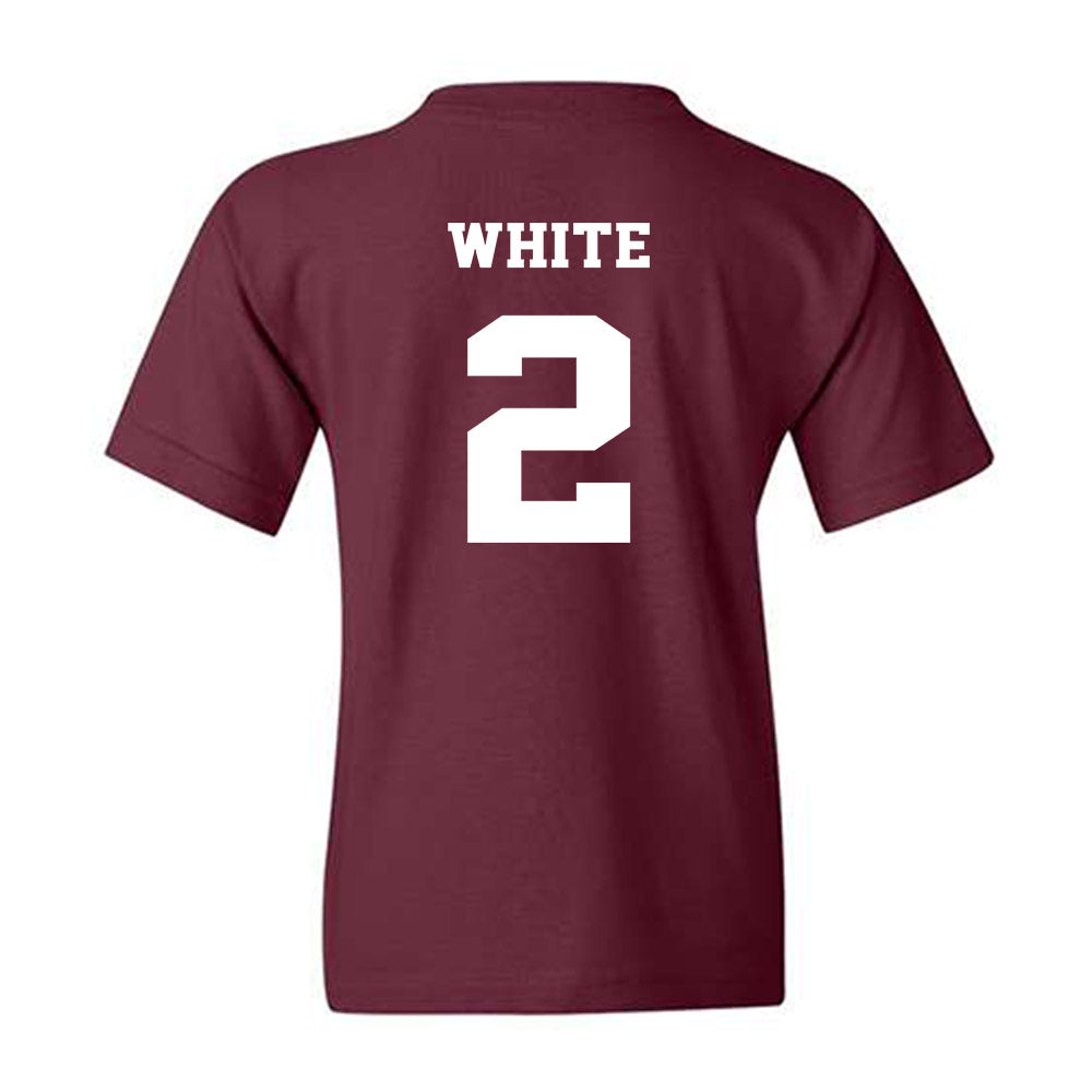 Virginia Tech - NCAA Football : Jaquez White - Fashion Shersey Youth T-Shirt-1