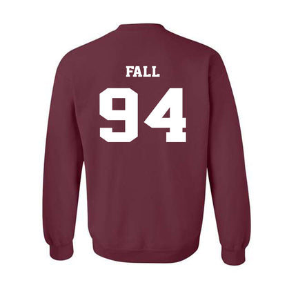 Virginia Tech - NCAA Football : Elhadj Fall - Fashion Shersey Crewneck Sweatshirt-1