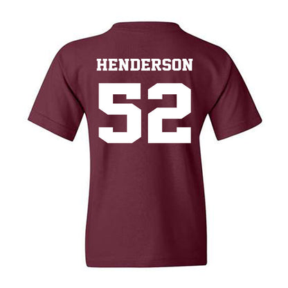 Virginia Tech - NCAA Football : Sherrod Henderson - Fashion Shersey Youth T-Shirt-1