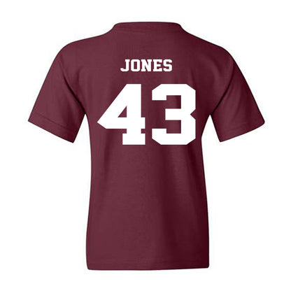 Virginia Tech - NCAA Football : Josh Jones - Fashion Shersey Youth T-Shirt-1