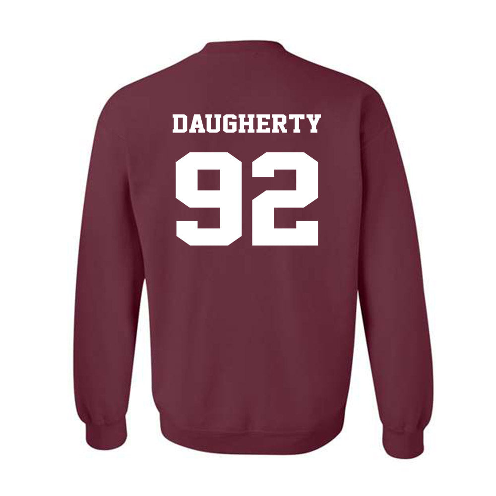 Virginia Tech - NCAA Football : Aiden Daugherty - Fashion Shersey Crewneck Sweatshirt-1