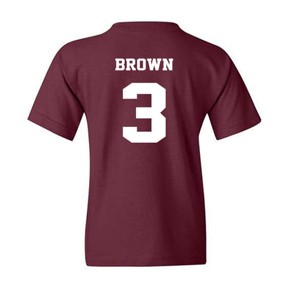 Virginia Tech - NCAA Football : Que'Sean Brown - Fashion Shersey Youth T-Shirt-1