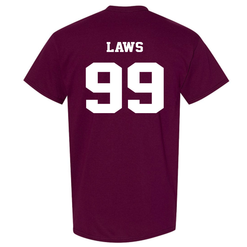 Virginia Tech - NCAA Football : Emmett Laws - Fashion Shersey T-Shirt-1