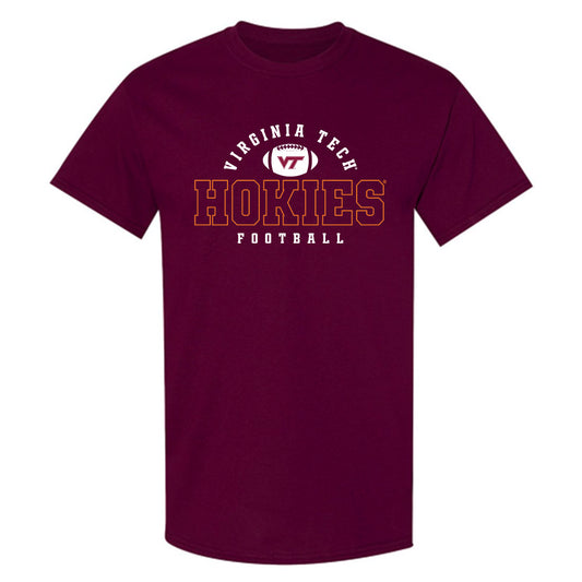 Virginia Tech - NCAA Football : Jordan Bass - Fashion Shersey T-Shirt-0