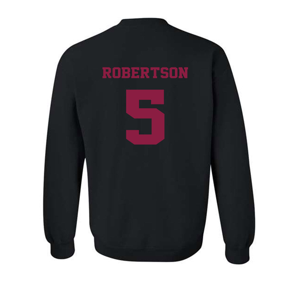 Virginia Tech - NCAA Baseball : Aiden Robertson - Fashion Shersey Crewneck Sweatshirt-1