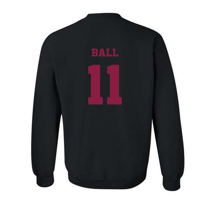 Virginia Tech - NCAA Baseball : Ethan Ball - Fashion Shersey Crewneck Sweatshirt-1