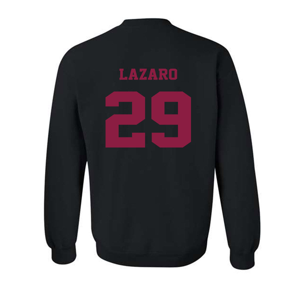 Virginia Tech - NCAA Baseball : Danny Lazaro - Fashion Shersey Crewneck Sweatshirt-1