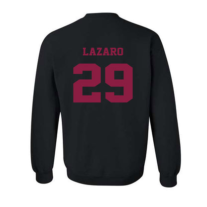 Virginia Tech - NCAA Baseball : Danny Lazaro - Fashion Shersey Crewneck Sweatshirt-1