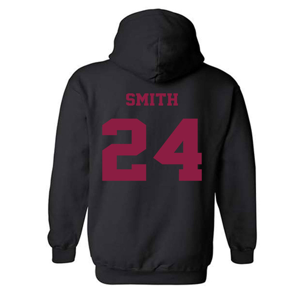 Virginia Tech - NCAA Baseball : Peyton Smith - Fashion Shersey Hooded Sweatshirt-1