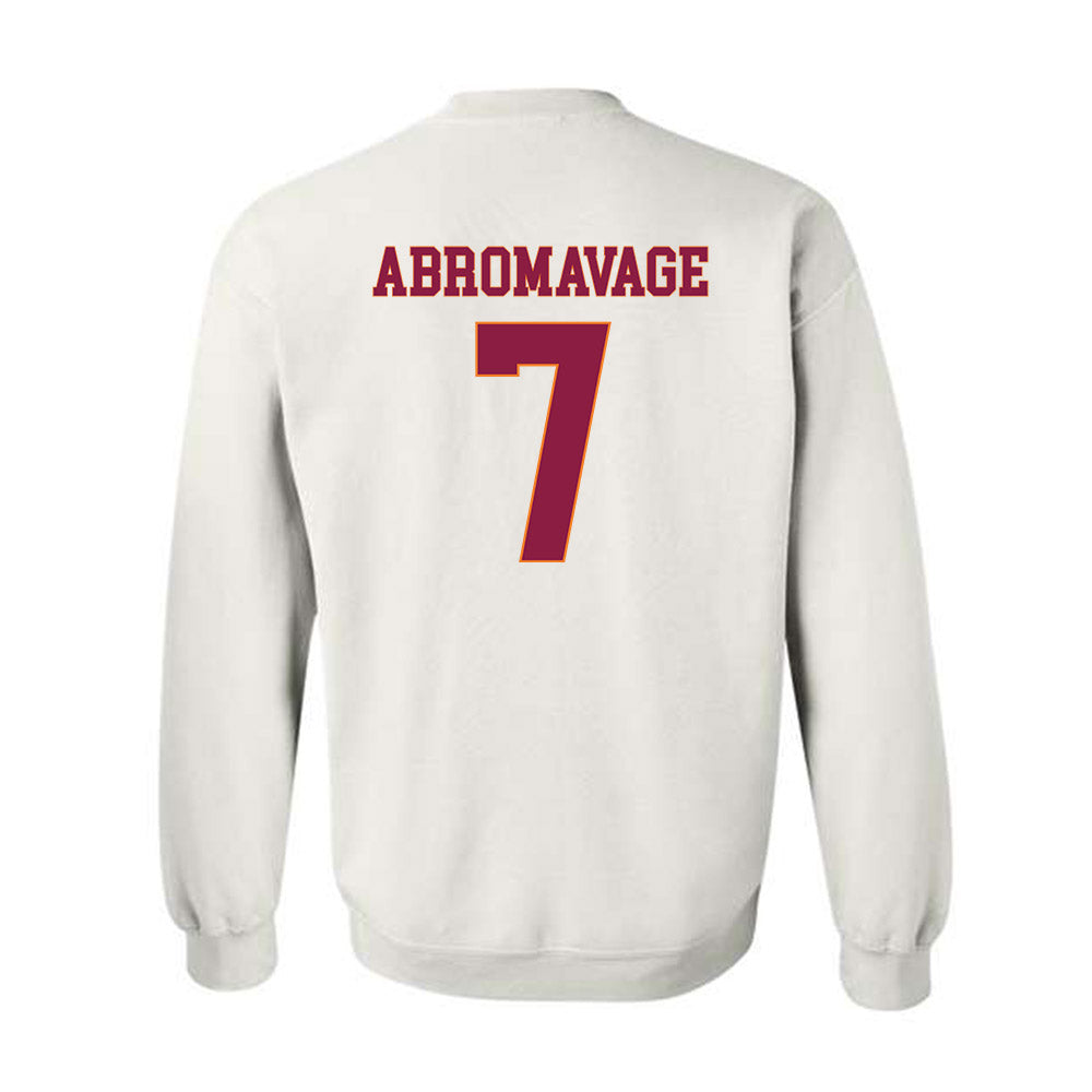 Virginia Tech - NCAA Softball : Nora Abromavage - Fashion Shersey Crewneck Sweatshirt-1