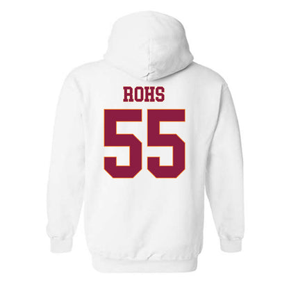 Virginia Tech - NCAA Softball : Annika Rohs - Fashion Shersey Hooded Sweatshirt-1