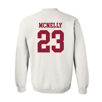 Virginia Tech - NCAA Softball : Sara McNelly - Fashion Shersey Crewneck Sweatshirt-1