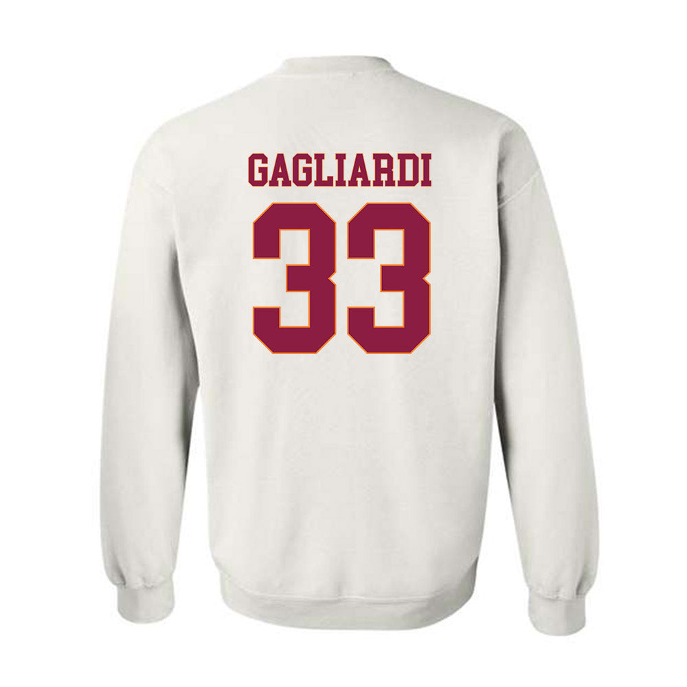 Virginia Tech - NCAA Softball : Mia Gagliardi - Fashion Shersey Crewneck Sweatshirt-1