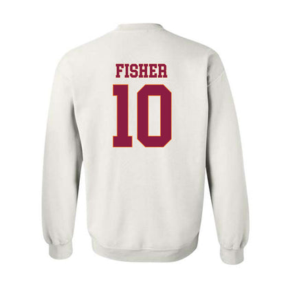 Virginia Tech - NCAA Softball : Addyson Fisher - Fashion Shersey Crewneck Sweatshirt-1