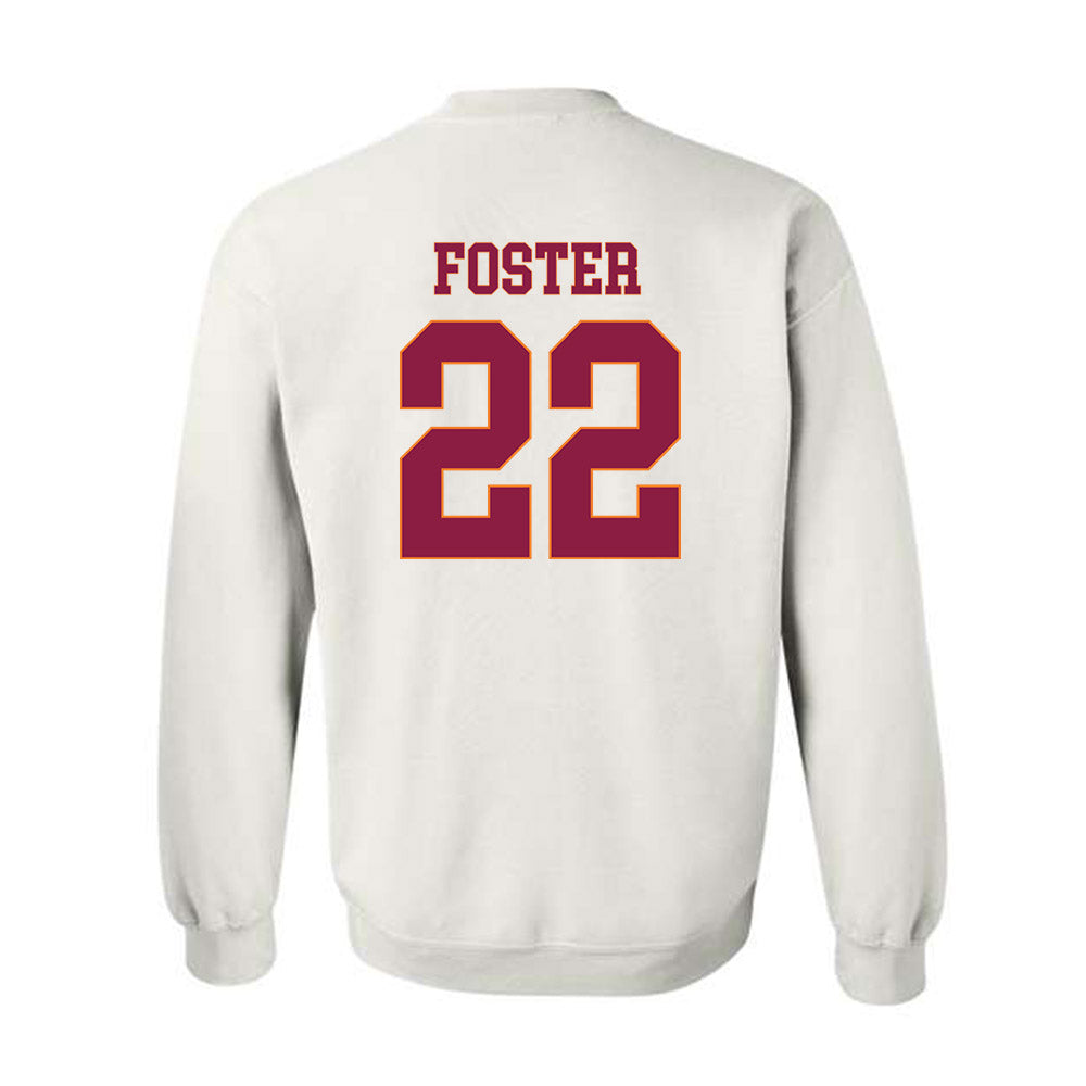 Virginia Tech - NCAA Softball : Addison Foster - Fashion Shersey Crewneck Sweatshirt-1