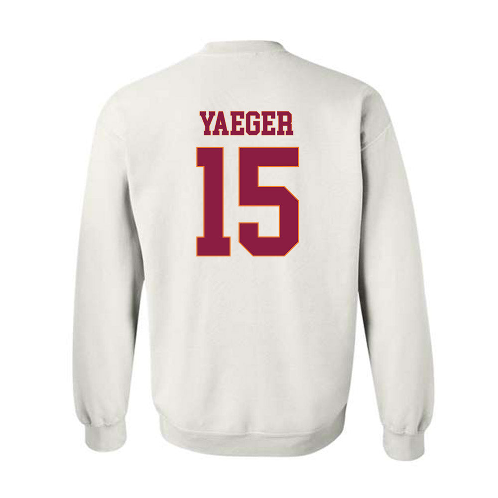 Virginia Tech - NCAA Softball : Zoe Yaeger - Fashion Shersey Crewneck Sweatshirt-1