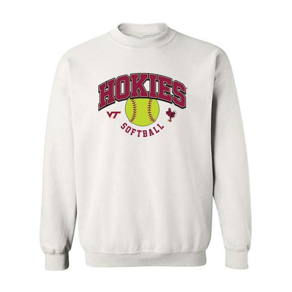 Virginia Tech - NCAA Softball : Emma Kavanagh - Fashion Shersey Crewneck Sweatshirt-0