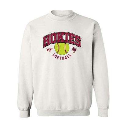 Virginia Tech - NCAA Softball : Emma Kavanagh - Fashion Shersey Crewneck Sweatshirt-0